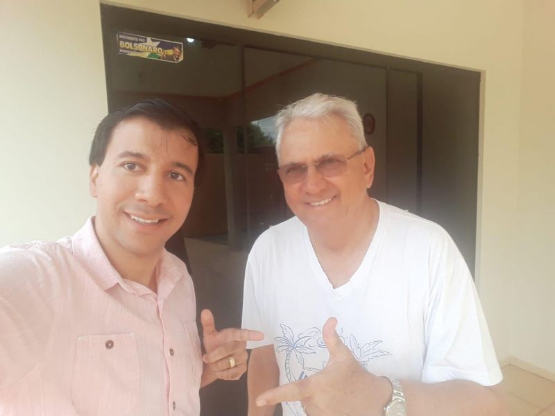 Vice-Presidente da Associação Comercial e Industrial de São Felipe visita vice-governador 