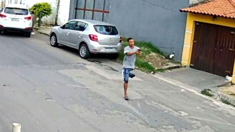 Mancada: vídeo mostra criminoso com apenas uma perna