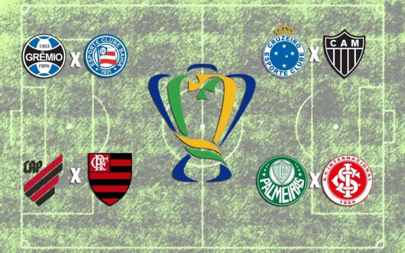 CBF define confrontos das quartas de final da Copa do Brasil 