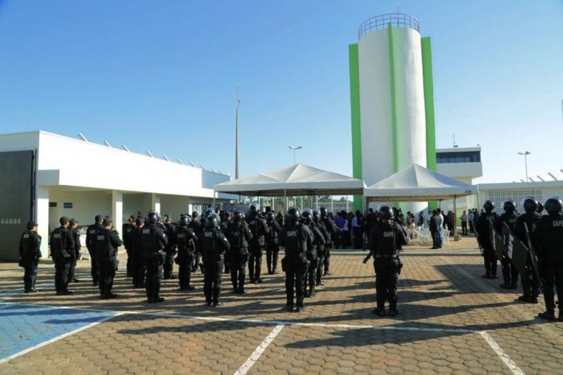 PORTO VELHO - Presídio com capacidade para 603 presos e controle aéreo é inaugurado em RO