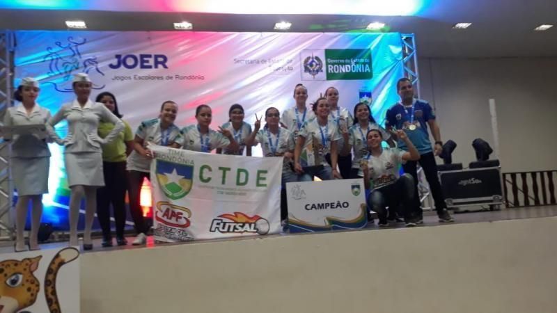 ROLIM DE MOURA: Futsal juvenil feminino da Escola Aluízio é campeã estadual invicta no JOER 2019 ROLIM DE MOURA: Futsal juvenil feminino da Escola Aluízio é campeã estadual invicta no JOER 2019