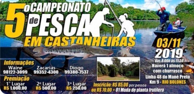 Castanheiras: 5º Campeonato de Pesca de Castanheiras será realizado em novembro