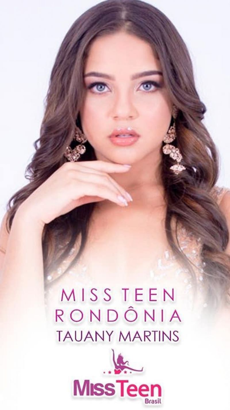 MISS BRASIL TEEN OFICIAL 2019: A Rondoniense Tauany Martins vai representar o estado no Miss Brasil Teen 2019 MISS BRASIL TEEN OFICIAL 2019: A Rondoniense Tauany Martins vai representar o estado no Miss Brasil Teen 2019