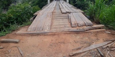 Ponte pode desabar e deixar Guajará-Mirim e Nova Mamoré isoladas