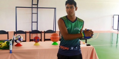 Atleta de Rolim de Moura é destaque estadual em arremesso de peso Atleta de Rolim de Moura é destaque estadual em arremesso de peso