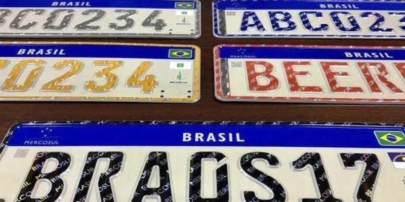 Detran/RO determinou obrigatoriedade das placas padrão Mercosul ainda este mês