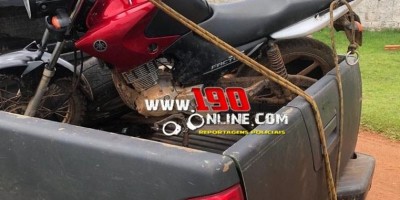 PM recupera mais uma motocicleta furtada em menos de três dias PM recupera mais uma motocicleta furtada em menos de três dias