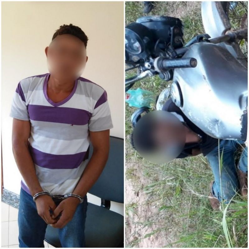 Policiais prendem 2 em flagrante após praticarem roubo em Nova Brasilândia Policiais prendem 2 em flagrante após praticarem roubo em Nova Brasilândia