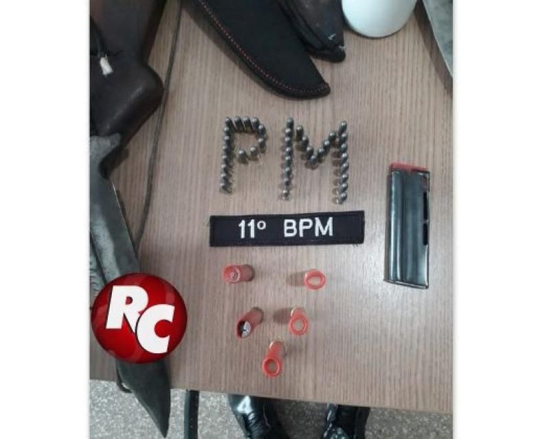 Policia prende dois homens com armas e carne de animal silvestre em Rondônia
