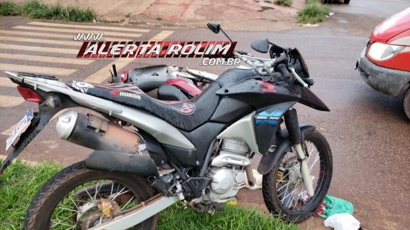 Acidente entre duas motos deixa condutores feridos no começo da noite de domingo em Rolim Acidente entre duas motos deixa condutores feridos no começo da noite de domingo em Rolim