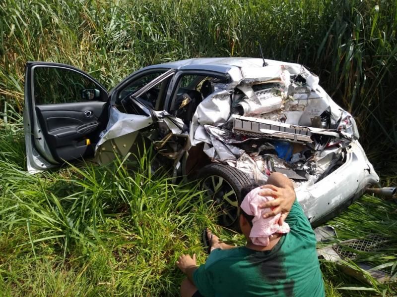 Grave acidente entre Ouro Preto e Jaru deixa feridos