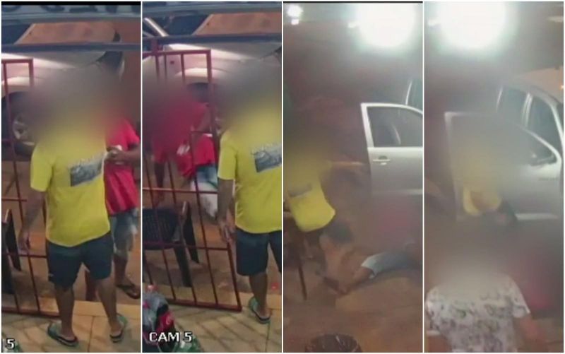 Homem é agredido por dono de distribuidora por conferir o troco em Goiás; veja o vídeo Homem é agredido por dono de distribuidora por conferir o troco em Goiás; veja o vídeo
