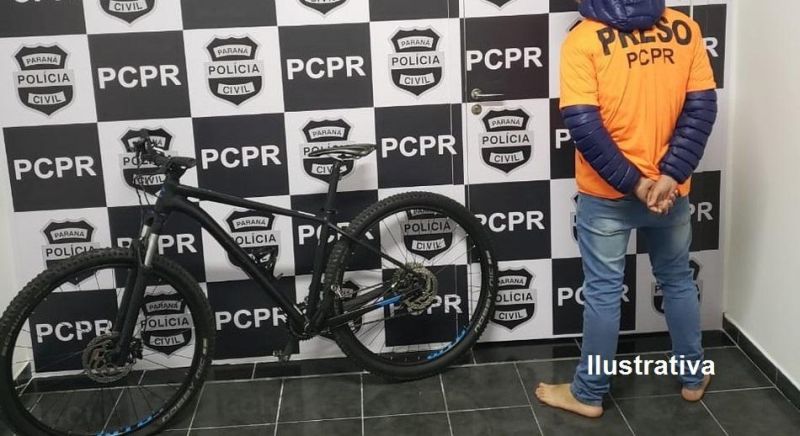 Homem é preso por tráfico internacional após levar bicicleta roubada de Rondônia à Bolívia