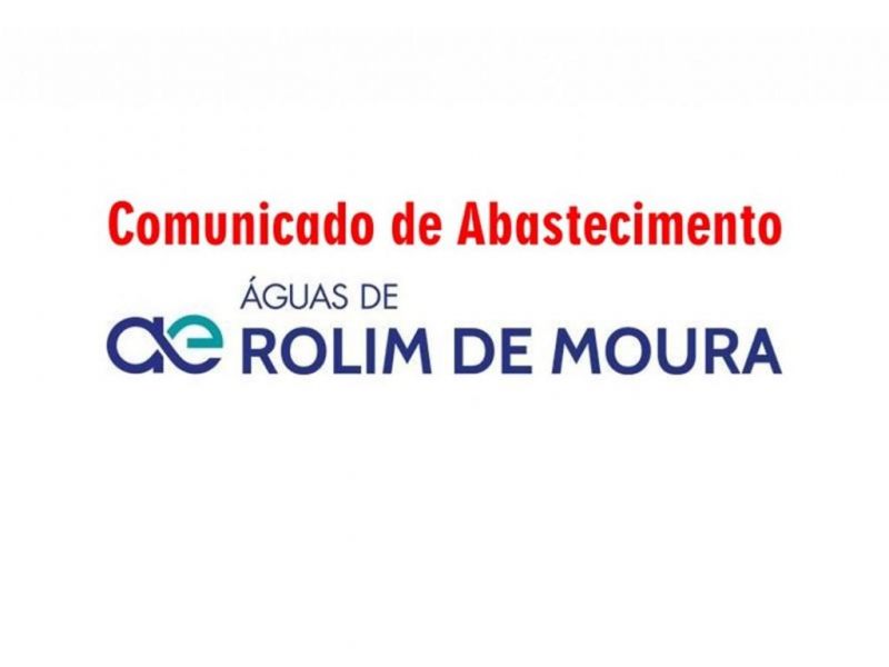 Águas de Rolim informa que abastecimento será prejudicado em alguns bairros de Rolim de Moura
