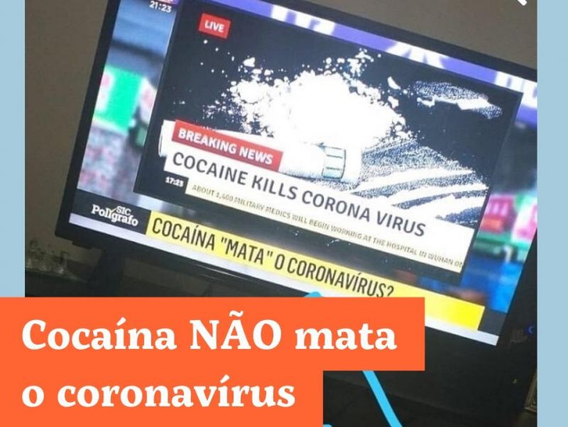 Vitamina C, limão, loló, cocaína: Mensagens falsas que circulam sobre o coronavírus Vitamina C, limão, loló, cocaína: Mensagens falsas que circulam sobre o coronavírus