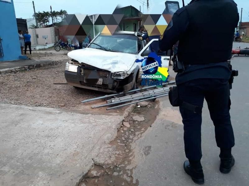 Acidente envolvendo três veículos deixa um ferido em Ji-Paraná Acidente envolvendo três veículos deixa um ferido em Ji-Paraná