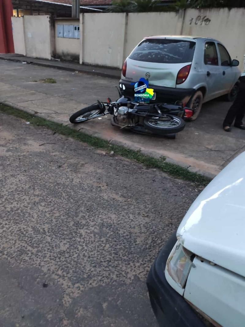 Condutor é detido por dirigir embriagado e causar acidente com três veículos em Ji-Paraná Condutor é detido por dirigir embriagado e causar acidente com três veículos em Ji-Paraná
