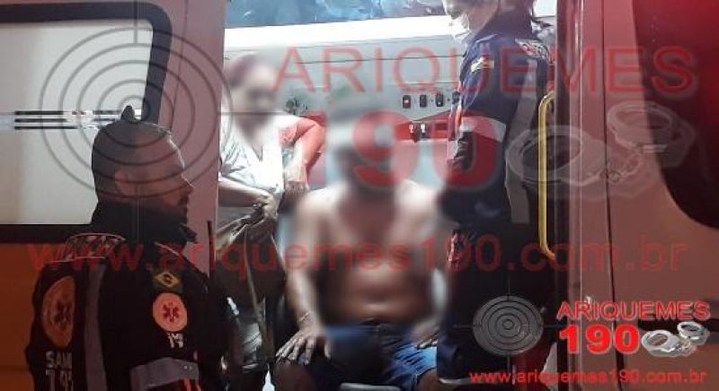 Idosa é baleada e rapaz é agredido com coronhadas na cabeça por assaltantes em Ariquemes Idosa é baleada e rapaz é agredido com coronhadas na cabeça por assaltantes em Ariquemes