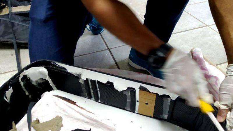 PF prende boliviano na capital levando cocaína para a África