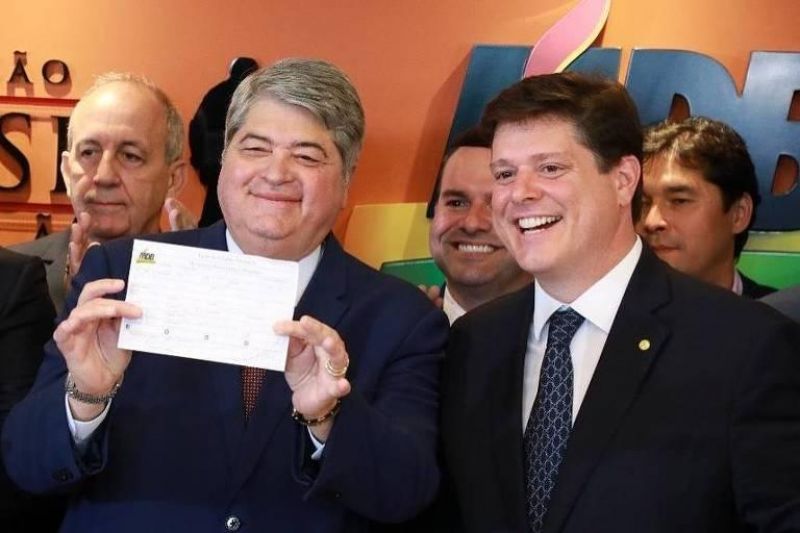 Datena se filia ao MDB e admite ser vice na disputa pela Prefeitura de São Paulo