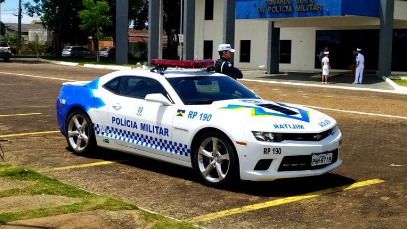Camaro será utilizado como viatura pela Polícia Militar em Porto Velho