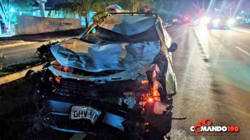 Animais na pista causam grave acidente na BR 364 em Ji-Paraná Animais na pista causam grave acidente na BR 364 em Ji-Paraná