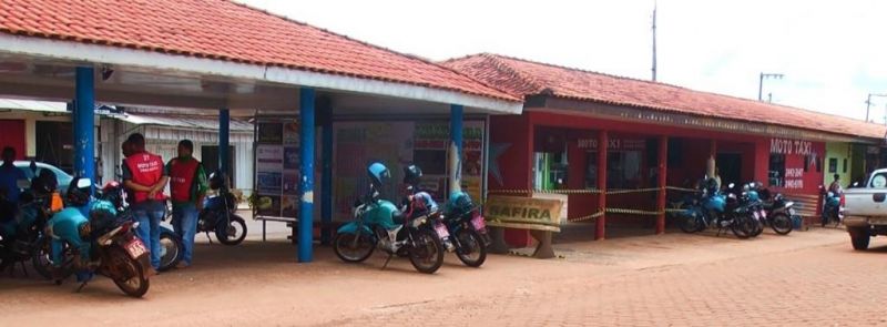 Mototaxistas ganham direito de trabalhar durante a quarentena em Rolim de Moura Mototaxistas ganham direito de trabalhar durante a quarentena em Rolim de Moura