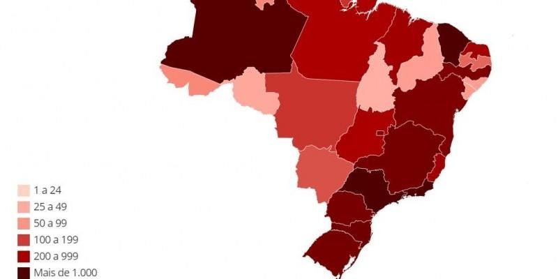 Brasil tem 1.056 mortes e 19.638 casos confirmados de coronavírus, diz ministério Brasil tem 1.056 mortes e 19.638 casos confirmados de coronavírus, diz ministério
