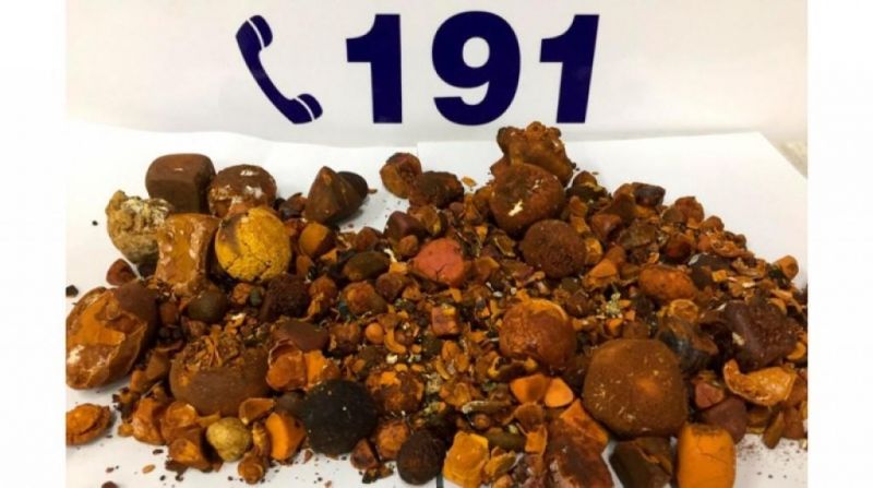 Pedras avaliadas em R$ 500 mil são apreendidas em Vilhena Pedras avaliadas em R$ 500 mil são apreendidas em Vilhena