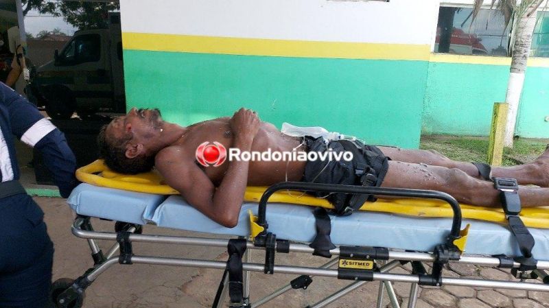 Homem é encontrado agonizando dentro de mata após ser atacado a pauladas Homem é encontrado agonizando dentro de mata após ser atacado a pauladas