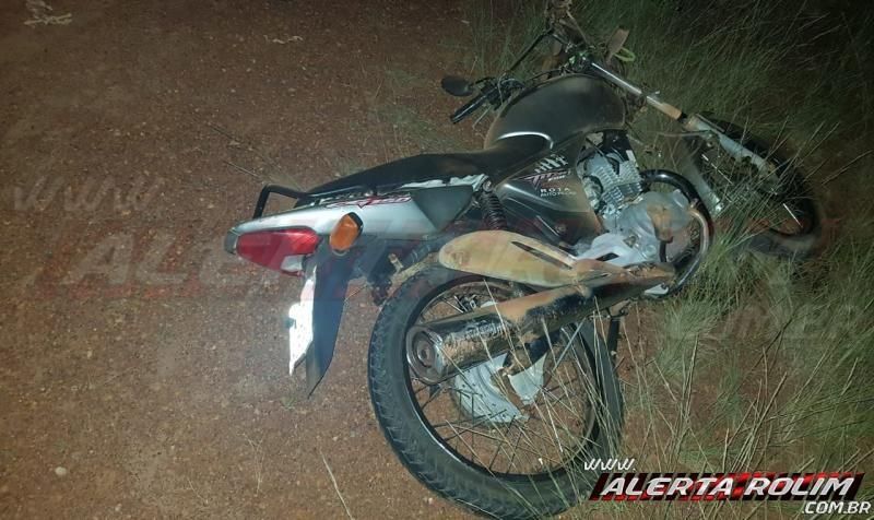 Grave acidente entre duas motos próximo ao aeroporto em Rolim de Moura deixa um óbito e outro gravemente ferido