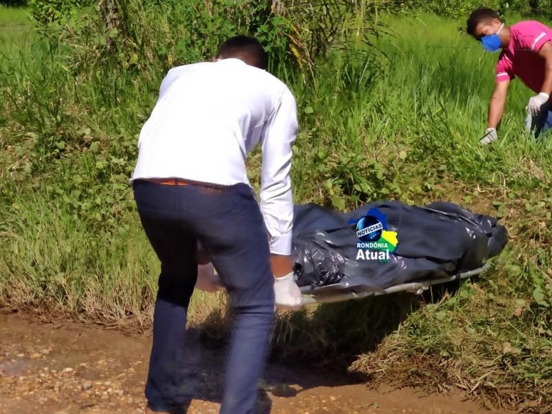 Cadáver de um homem é encontrado no setor Prainha de Ji-Paraná Cadáver de um homem é encontrado no setor Prainha de Ji-Paraná