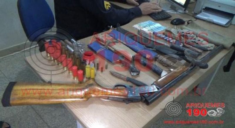 Homem de 52 anos é preso após denúncia de disparos em via pública em Ariquemes Homem de 52 anos é preso após denúncia de disparos em via pública em Ariquemes