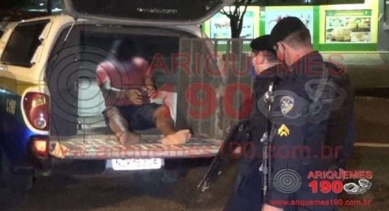 Homem de 52 anos é preso após denúncia de disparos em via pública em Ariquemes Homem de 52 anos é preso após denúncia de disparos em via pública em Ariquemes