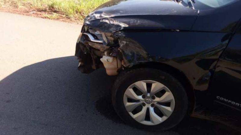 Colisão entre dois carros é registrado na RO 383 entre Santa Luzia e Alta Floresta Colisão entre dois carros é registrado na RO 383 entre Santa Luzia e Alta Floresta