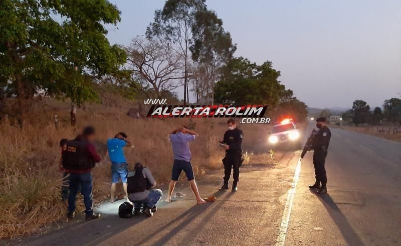 Moto roubada em Rolim de Moura é recuperada pela PM em Santa Luzia; Um suspeito foi preso