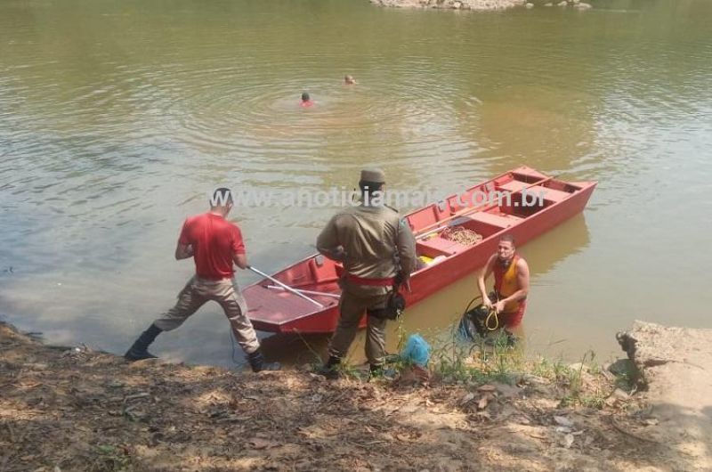 Bombeiros são acionados em possível afogamento nas águas do rio Jaru Bombeiros são acionados em possível afogamento nas águas do rio Jaru