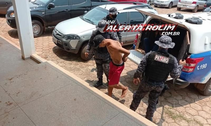 Dois suspeitos de tráfico de drogas são presos pela PM e PC em Rolim de Moura
