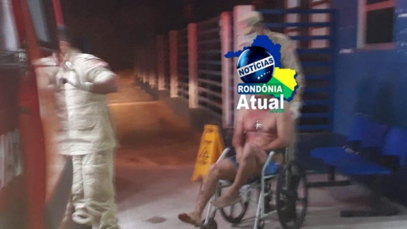 Transtornado, dizendo estar sendo perseguido, homem cai do telhado dentro de residência em Ji-Paraná Transtornado, dizendo estar sendo perseguido, homem cai do telhado dentro de residência em Ji-Paraná