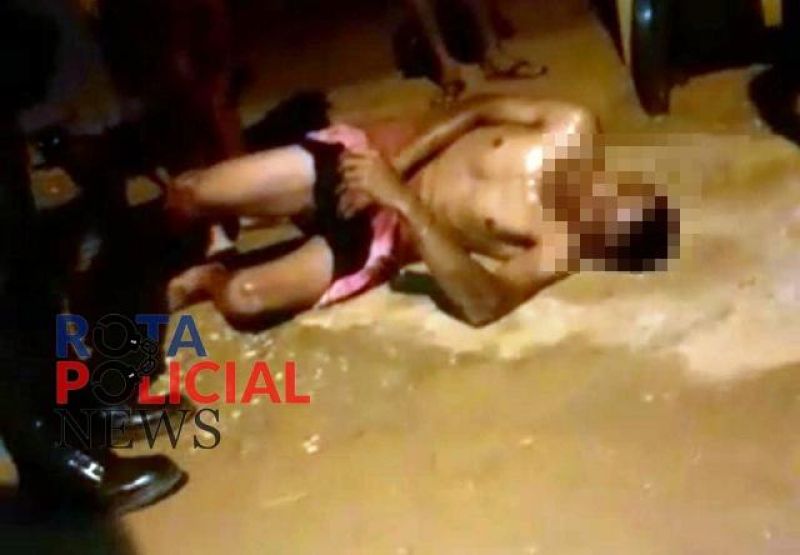 Jovem sofre atentado a tiros em Vilhena após responder mensagem de mulher casada; veja o vídeo Jovem sofre atentado a tiros em Vilhena após responder mensagem de mulher casada; veja o vídeo