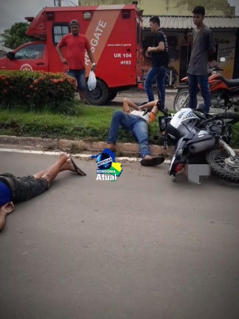 Ciclista morre após ser atropelado por motocicleta em Ji-Paraná