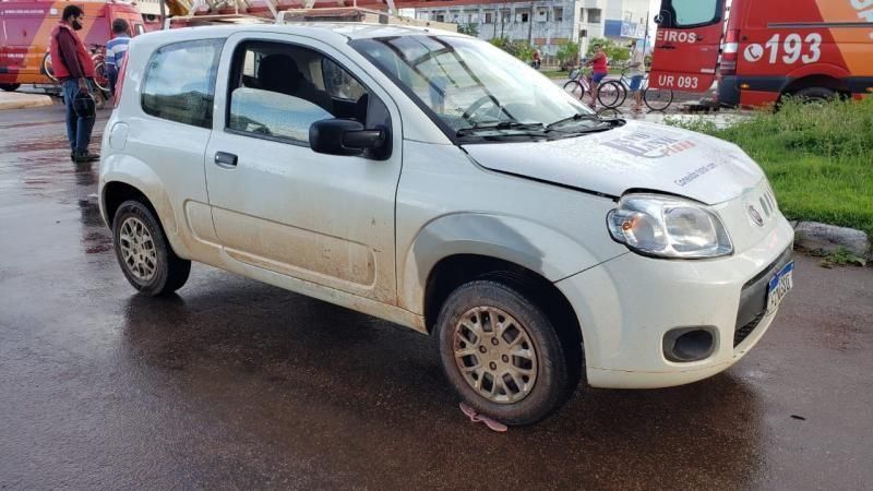 Mototaxista e passageira ficam feridos em acidente de trânsito em Rolim de Moura Mototaxista e passageira ficam feridos em acidente de trânsito em Rolim de Moura