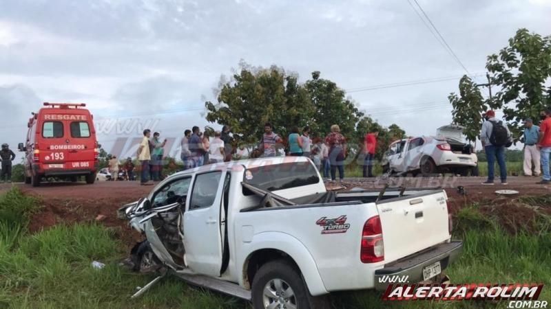 Motorista da SEMUSA de Rolim de Moura morre após grave colisão na RO-010