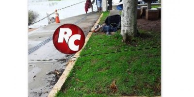 Homem é encontrado morto na praça às margens do rio Guaporé em Costa MArques