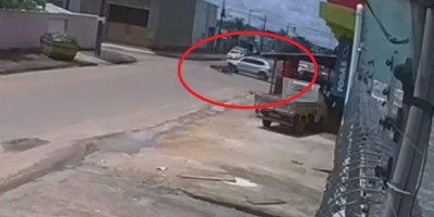 Policial militar morre em grave acidente entre moto e carro em Porto Velho; Câmera de...