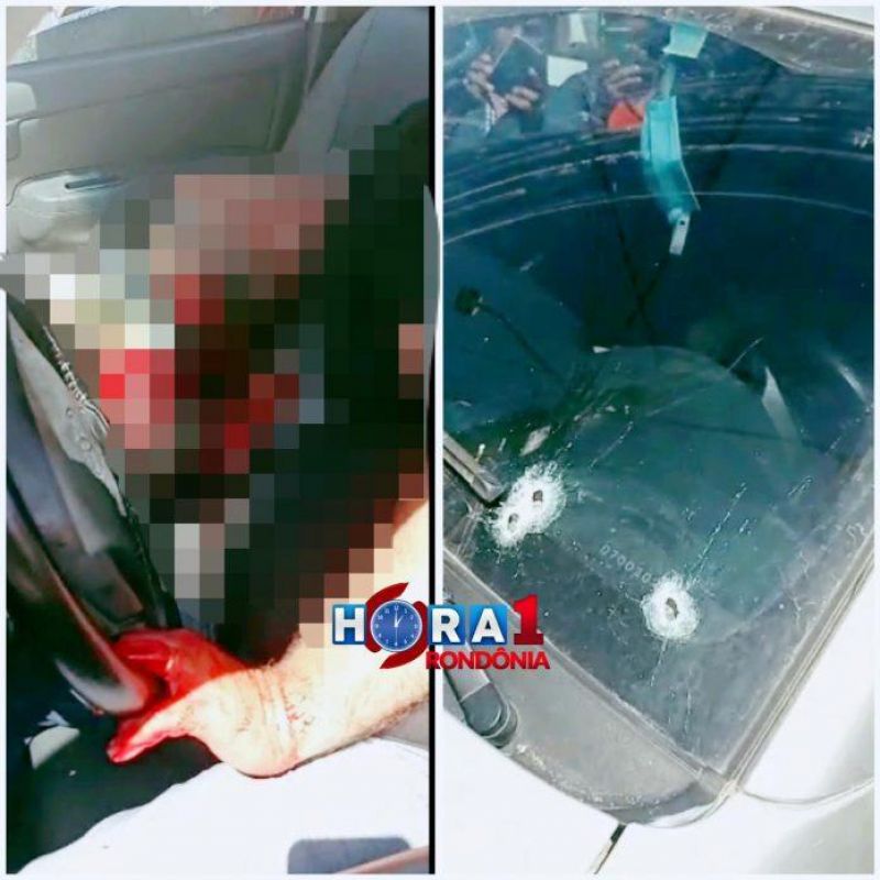 Dois homens são executados à tiros dentro de caminhonete em Buritis; veja o vídeo Dois homens são executados à tiros dentro de caminhonete em Buritis; veja o vídeo