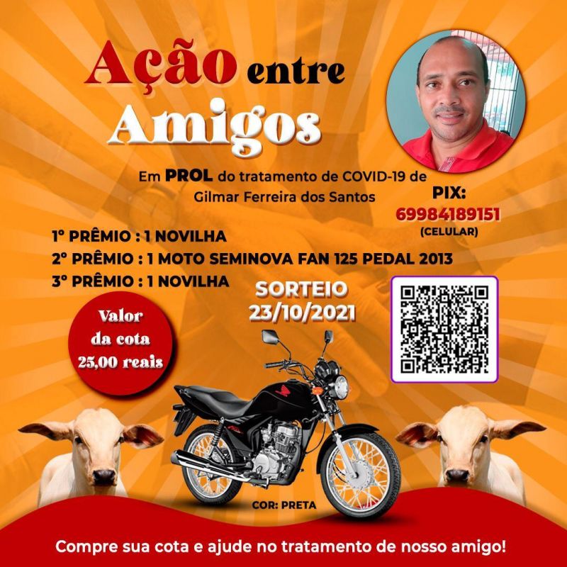 Internado por causa da covid-19 comerciante de Rolim de Moura precisa de ajuda para custear despesas Internado por causa da covid-19 comerciante de Rolim de Moura precisa de ajuda para custear despesas