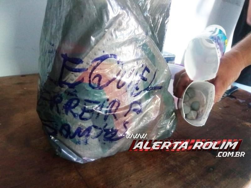Policiais penais frustram tentativa de entrada de drogas no Semiaberto de Rolim de Moura