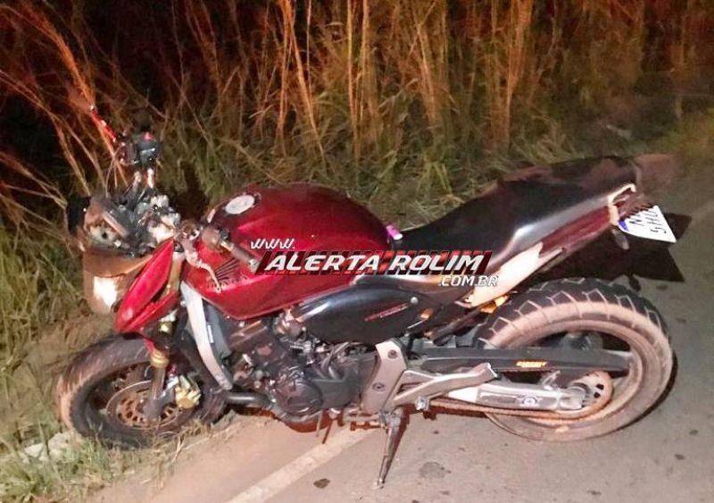 Motociclista é socorrido à UPA após colidir contra capivara na RO-010 em Rolim de Moura