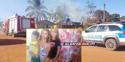 Rolim de Moura: Através de ajuda, mulher que teve casa destruída por incêndio consegue...
